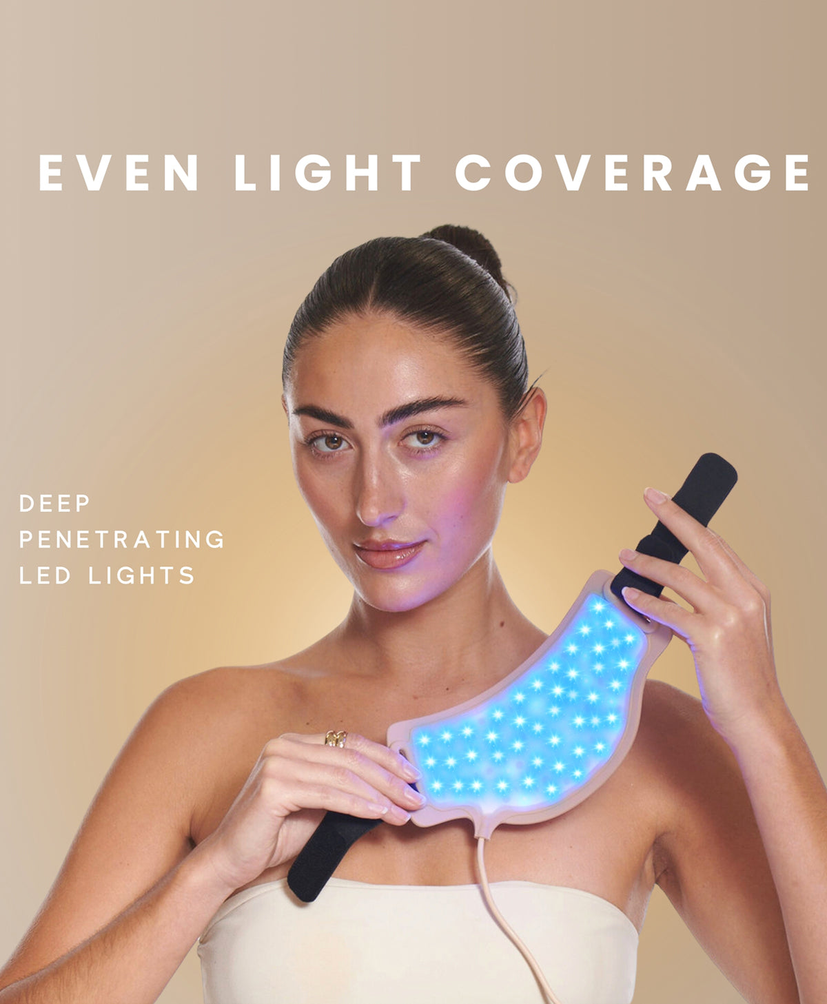 Silhouette LED Neck Mask