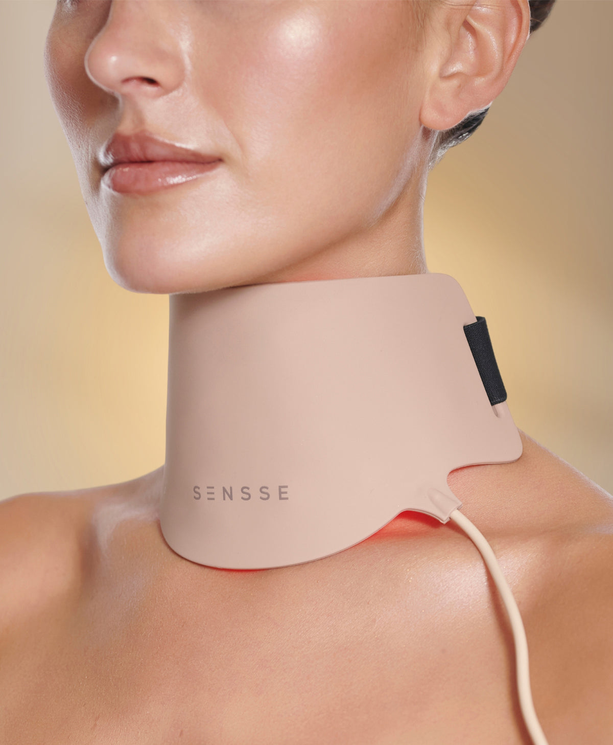 Silhouette LED Neck Mask
