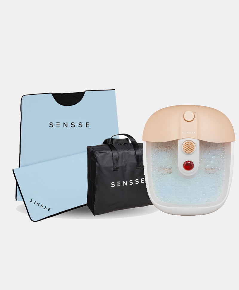 Saunalux Infrared Sauna Blanket + Foot Spa