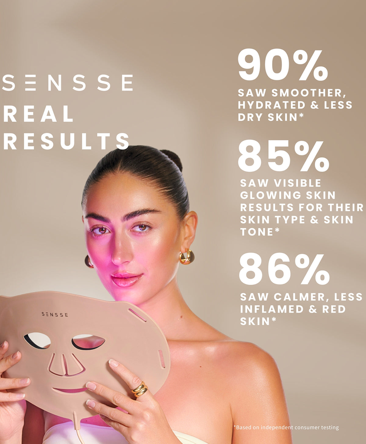 Illuminate Your Skin: The Elite LED Sensse Mask Experience