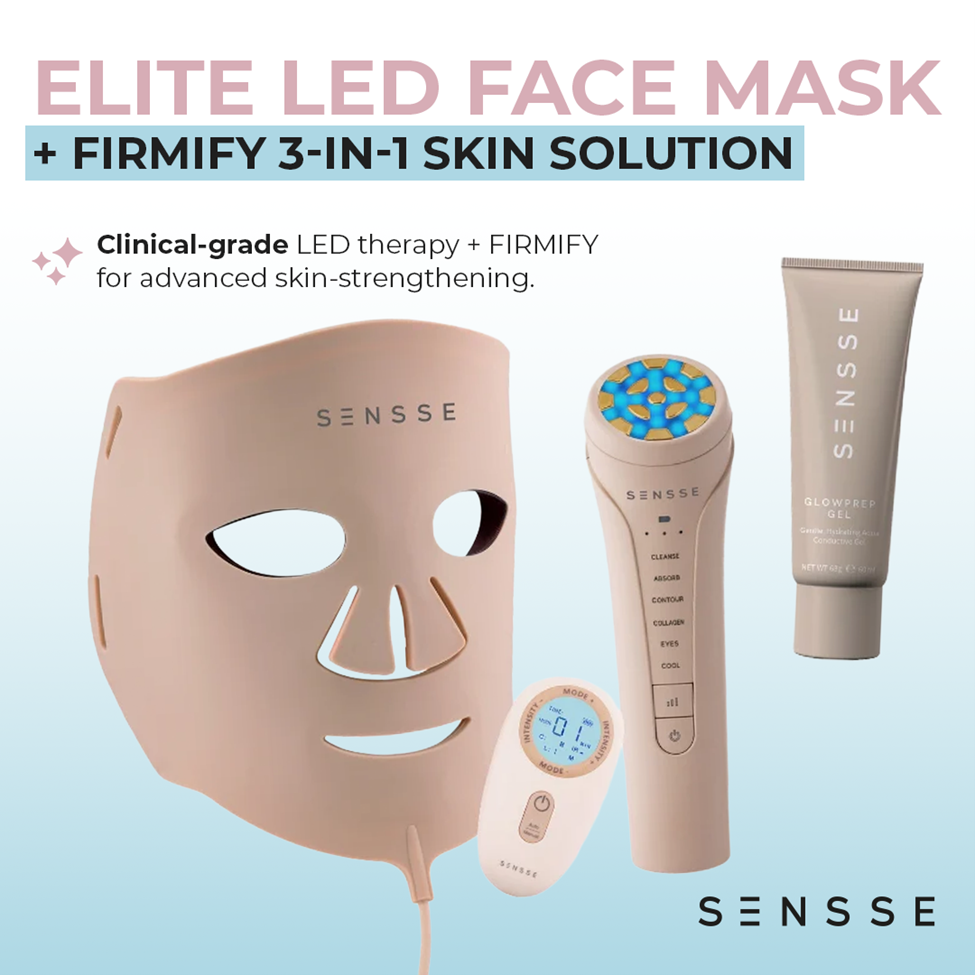 Elite LED Face Mask + Firmify: Transform Your Skincare at Home