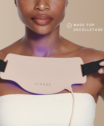 Silhouette LED Neck Mask