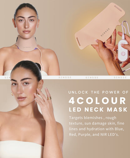 Silhouette LED Neck Mask