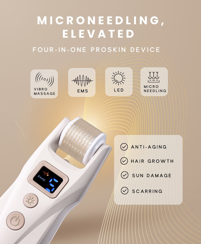 MicroGlo: Microneedling &amp; EMS Device