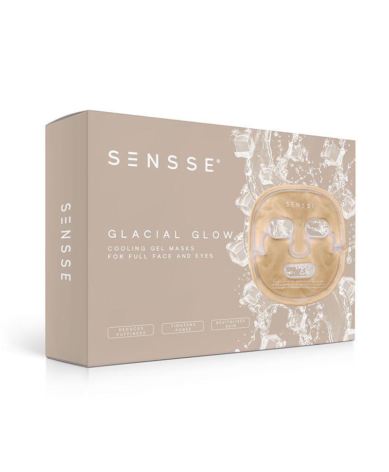 Glacial Glow Face and Eye Cooling Masks
