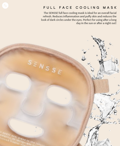 Glacial Glow Face and Eye Cooling Masks