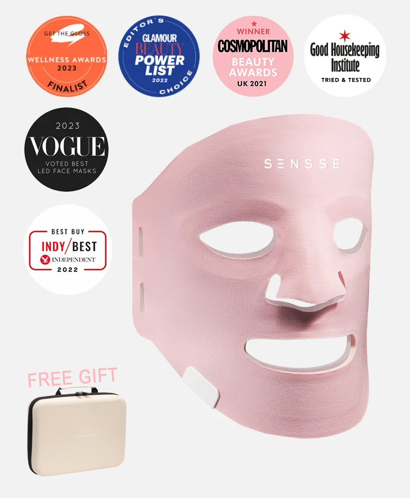 SENSSE Pro LED Face Mask and Carry Case