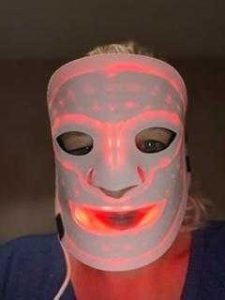 Pro LED Face Mask + FREE Vegan Carry Case photo review